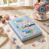 Simple Elegant Appearance A5 Notebook Secure Lock Design Journal Insert Pocket  Study Work