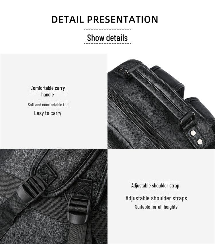 2022 Men's Winter Casual Backpack: Fashionable, Simple, Large-Capacity Outdoor Travel & Laptop Bag
