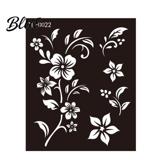 DIY Henna Stencil Tattoo Stencil Reusable Tattooing Template