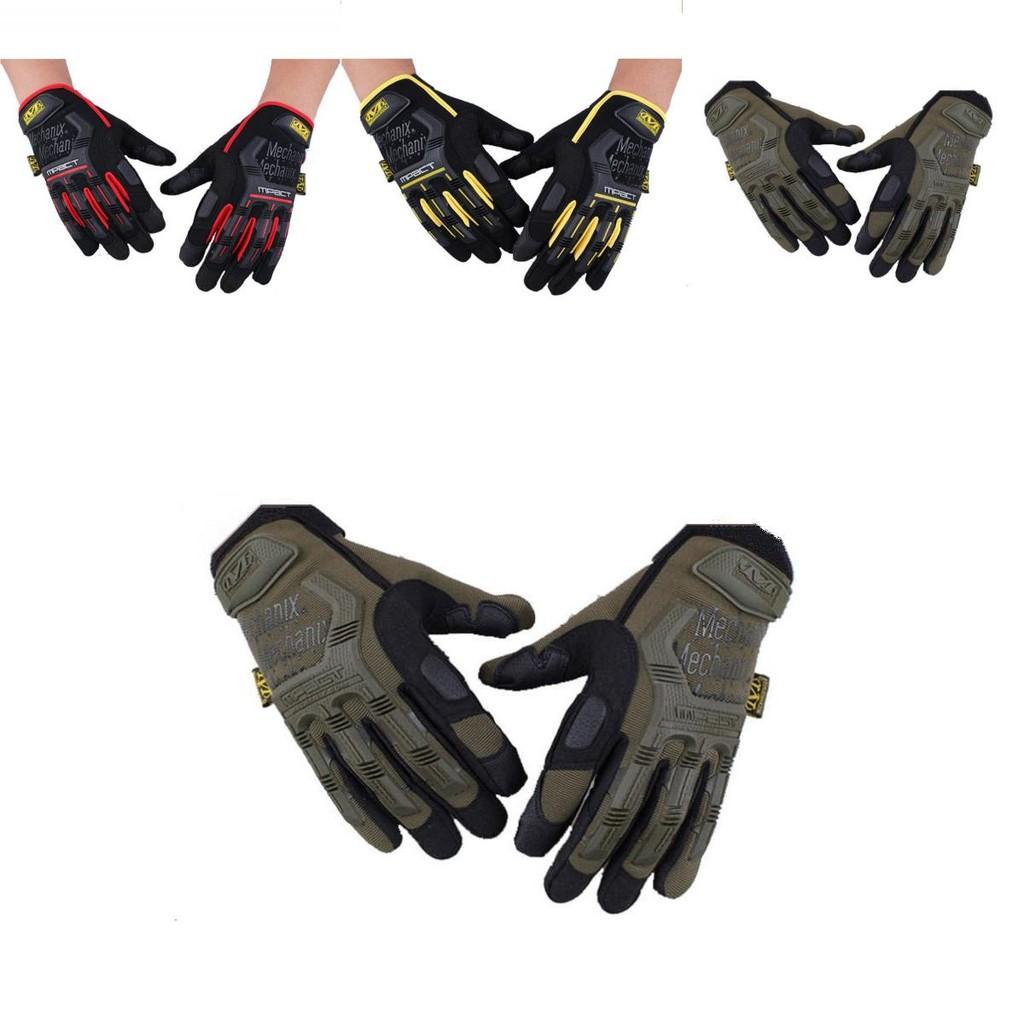 Tactical Gloves For Men Full Finger Training With Non-slip Grip For Motorcycle Riding Characters Included)