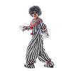 Kids Boys Horror Clown Costume Halloween Scary Circus Fancy Dress Vintage Killer Party Outfit