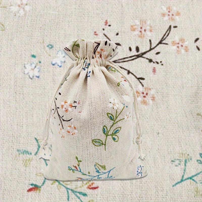 30pcs Reusable Rustic and Chic Packaging Drawstring Gift Bags - Perfect Decorative Supplies for Any Occasion