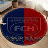 Fc Haim Logo Custom Name Round Area Rug Carpet Rug For Living Room Bedroom Sofa Playroom Decor Nonslip Floor Mat
