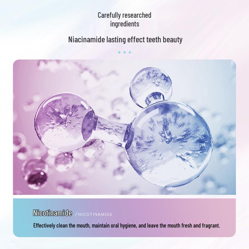 Hanlunmei Yu Niacinamide Whitening Toothpaste: Fresh, Long-lasting Fragrance & Gentle Gum Care, Popular on Douyin.