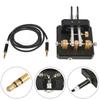 Automatic Dual Paddle Morses Telegraph Key For CW Ham Radio Users With Carbon Fiber Blades And Silver Contacts