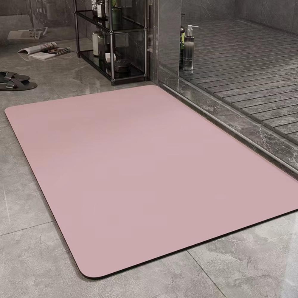 2 шт. Однотонный коврик для пола из диатомовой грязи — фото 15