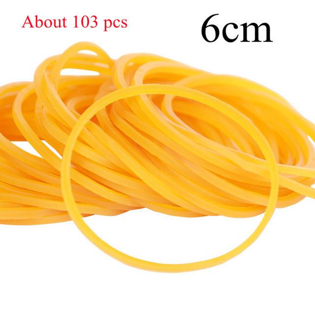 50G Elasticity Various Size Tapes Adhesives Fasteners Strong Elastic Rubber Bands Office Students School Stationery Supplies