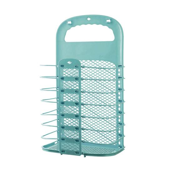 Coș pliabil pentru rufe murdare Coș de rufe montat pe perete Coș de rufe de capacitate mare Design gol pentru haine murdare Organizator de coș pentru rufe