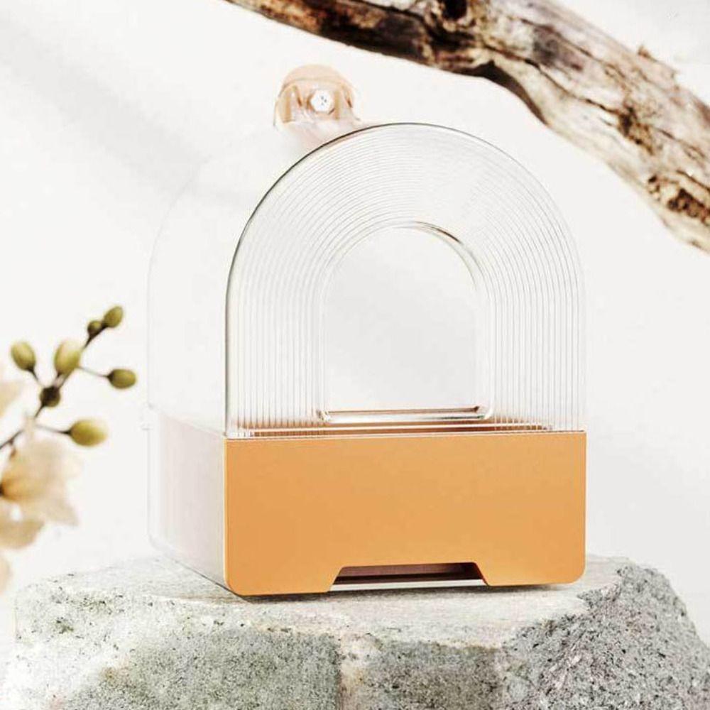 Wall Mounted Bird Bath Cage Clear Bird Shower Box Practical Parrot Hanging Bathtub  Cockatiel