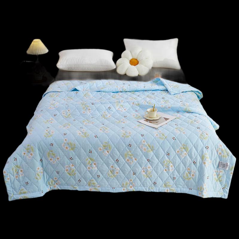 Beijiaman Cloud Soft Floral Soybean Summer Quilt