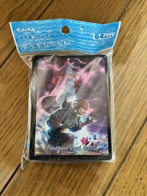 Trading Card Game Deck Shields Raihan Center Sleeves Pokémon - (64 Sleeves) - Pokémon