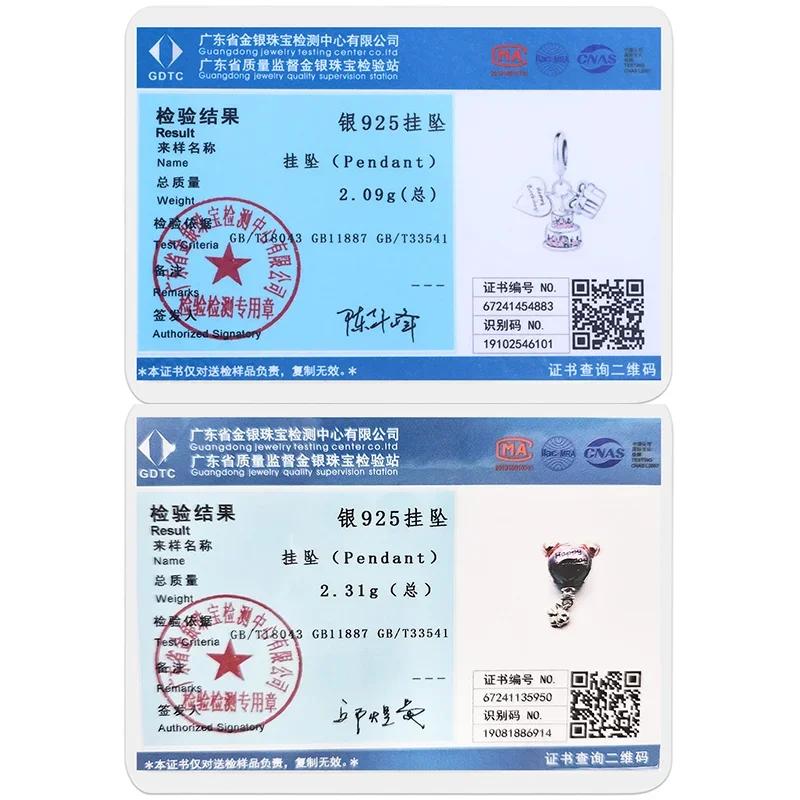 S925 Silver Happy Birthday Charms Love Numbers Beads for Women DIY Bracelet Anniversary Gift