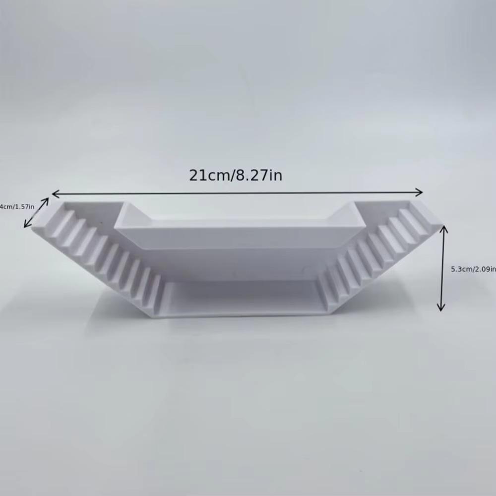 Bottenstegad Fisk Skyddsgrotta Halkfri Konstgjord Vilorum Gömställen för Lek Matning