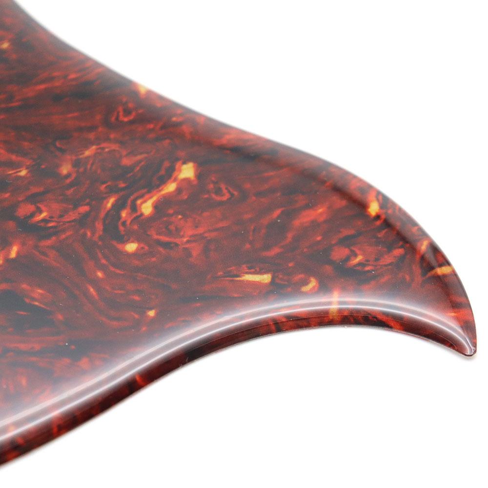 1R Decorative Celluloid & Crystal Epoxy Resin Guitar Pickguard Anti-scratch Plate for Folk Acoustic Guitar