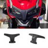 Carbon Fiber Style ABS Front Fairing Nose Beak Winglet Extension Kit for Honda ADV150 2019-2020 Aerodynamic Protection Exterior Modification