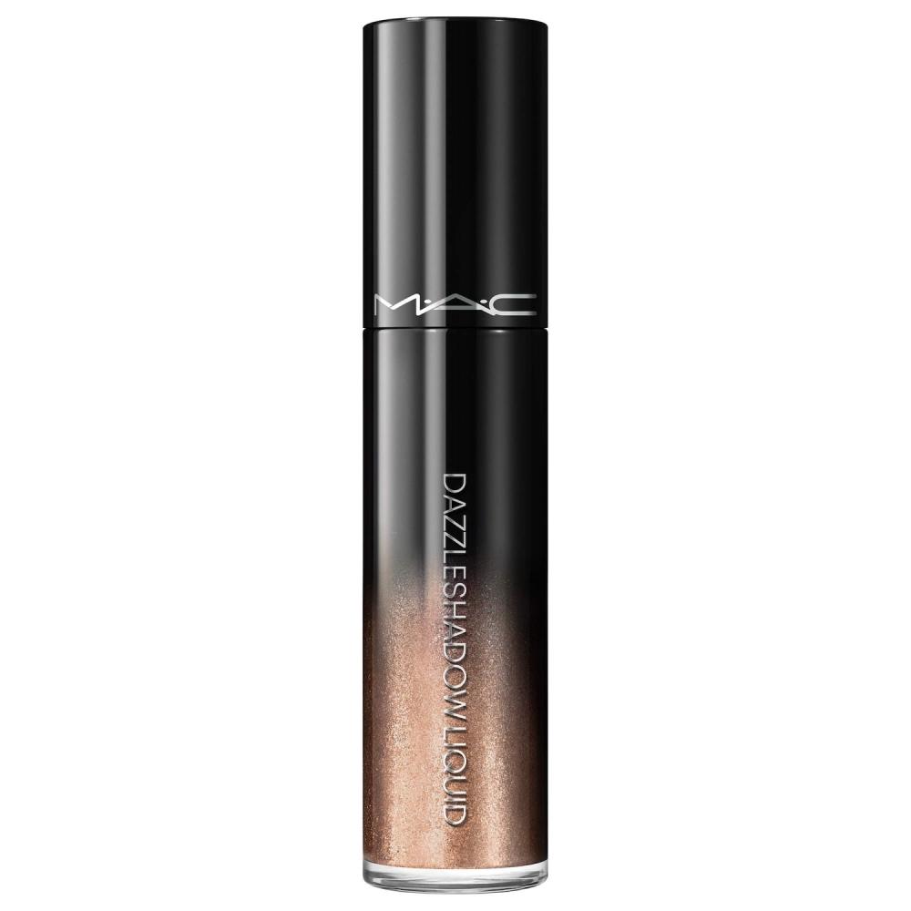 Mac Cosmetics DazzleShadow LonGwear Liquid Eye Shadow 0.16 Oz 4.6 G champaGne Trail Cool Toned Taupe With Silver Shimmer