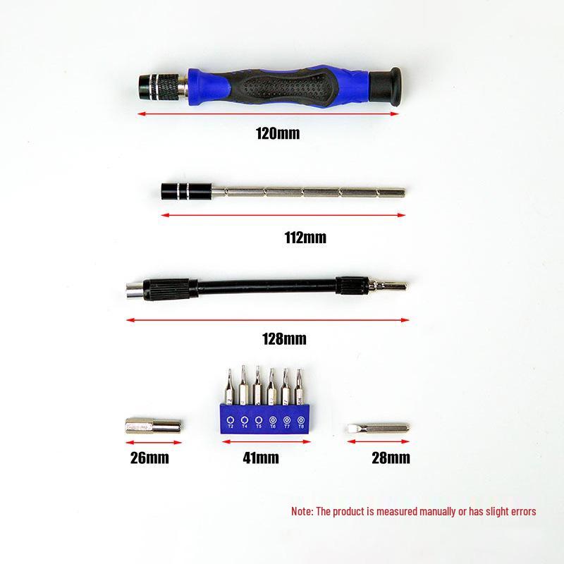 58-in-1 Chrome Vanadium Screwdriver Set for Phones, Electronics, Computers & Glasses Repair