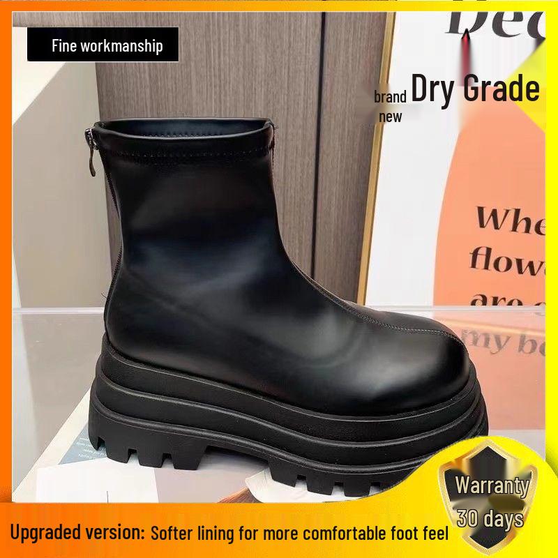 

Жіночі 2025 року Стягуючі Ботильйони на Платформі з Товстою Підошвою та Блискавкою 66