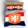Orange lion football emblem. Bedding sets Duvet cover sets Duvet covers Pillowcases(1*Duvet Cover 2*Pillowcases without duvet insert)