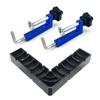 New Woodworking Right Angle Clip Photo Frame Punching Fixing Jig Set 90 Degree Quick Positioning Woodworking Installation Tools