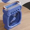 Five Nozzles Air Conditioning Fan With LED Night Light Hot Three In One Fan Air Conditioner Cooler