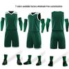 Men's Summer Basketball Team Uniform Set - Training Vest with Print