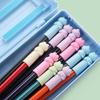 10PCS Cat Shape Erasers 2 in 1 Pencil Extender Cartoon Pen Top Protector  Students Gift