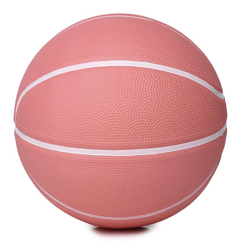 

SHXI High-Elastic Pink Size 3 Rubber Basketball - 5 Pack