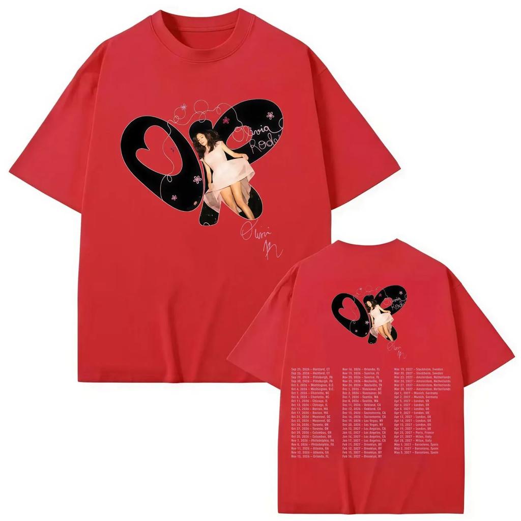High Quality Cotton Oversized T-shirts Streetwear The Unraveled Tour 2026 T-shirt Men Women Fashion Vintage Short Sleeve T Shirt
