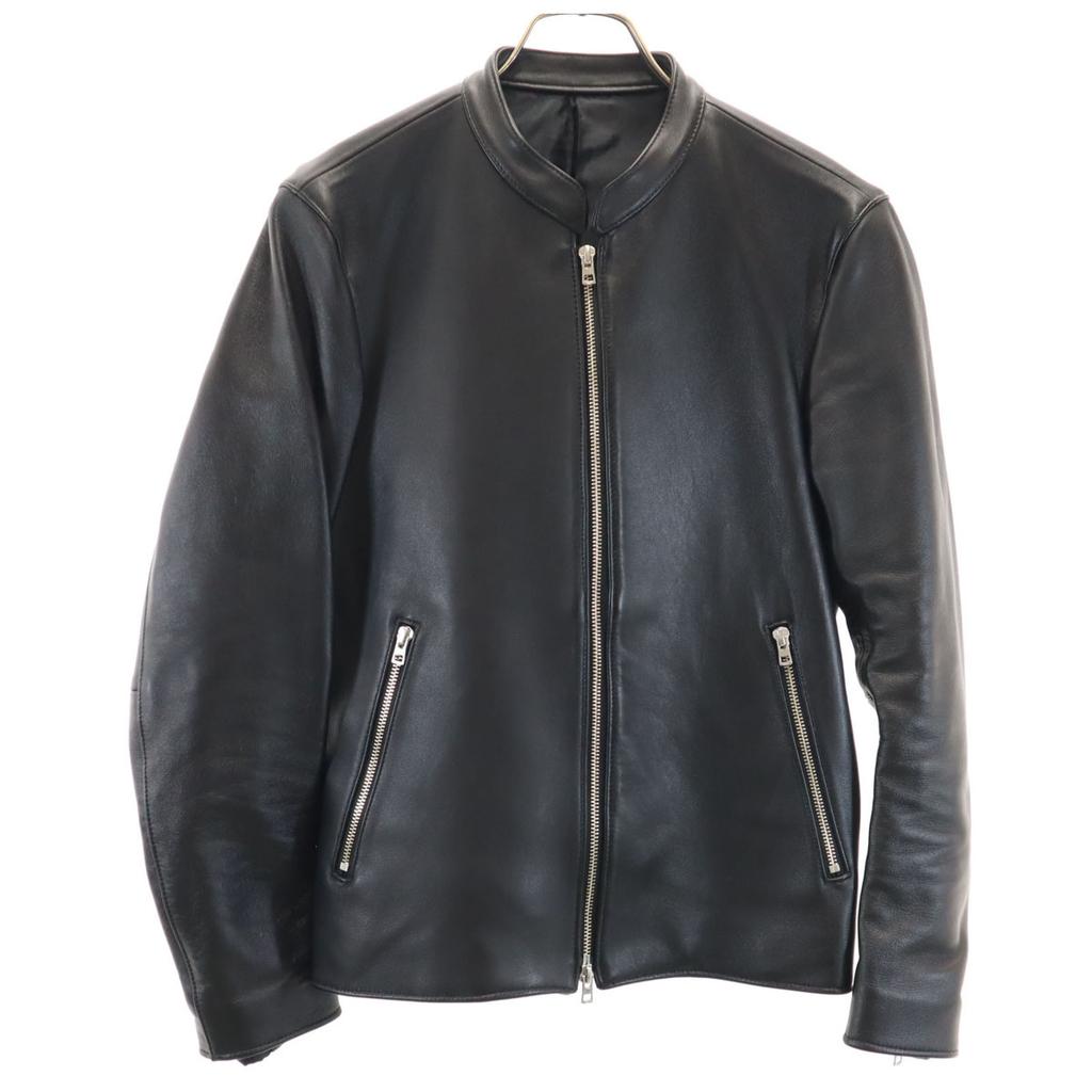 LIDNM Sheep Leather Leather Jacket S Black Men's Used