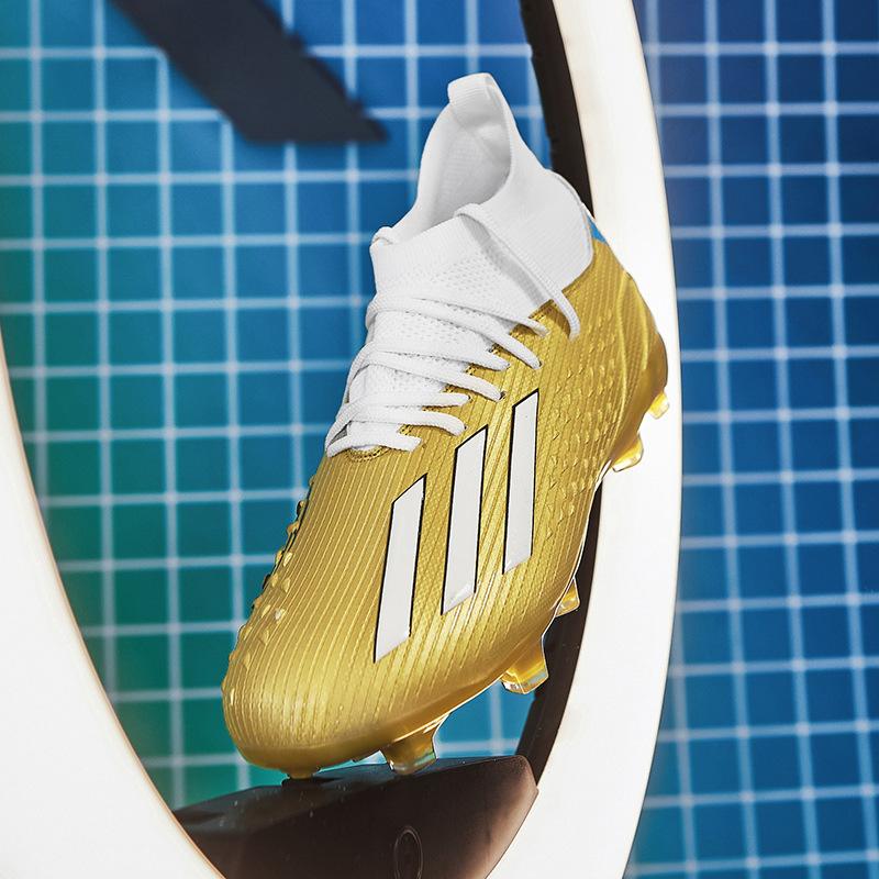 New boys and teenagers football shoes anti-skid AG long nails TF broken nails artificial turf outdoor anti-skid training shoes