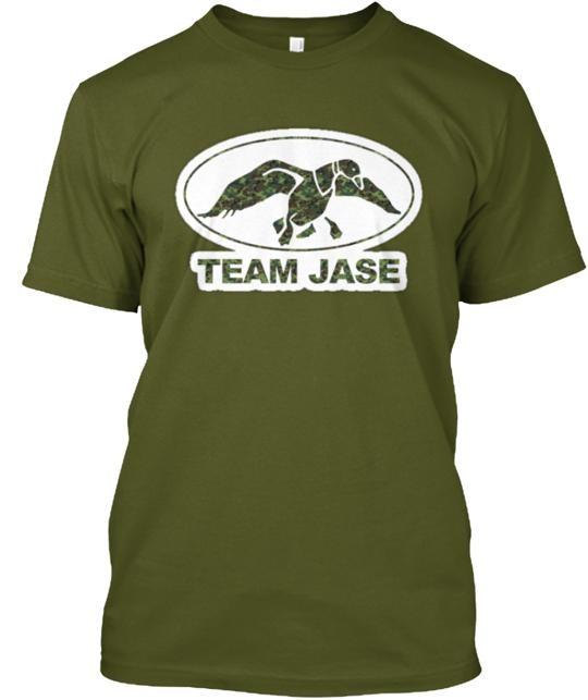 Team Jase Tee T-Shirt Made in the USA Size S to 5XL Unisex T-Shirt S