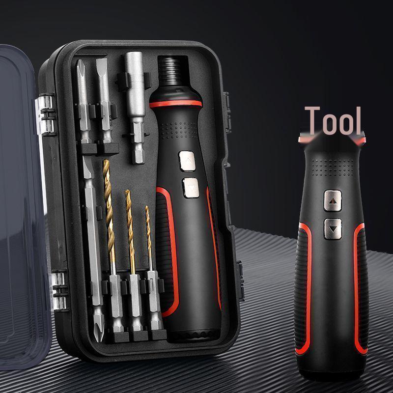 Rechargeable 48-Piece Mini Electric Screwdriver Set for Household and Multifunctional Use
