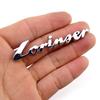 3D chroom Lorinser autoletter achterembleem auto badge sticker logo decal voor benz
