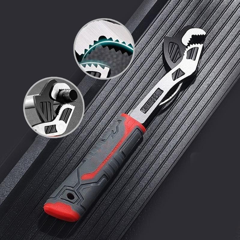 Multifunctional Self Locking Wrench Self Adjusting Pipe Wrench 6/8/10/12inch Pipe Vise Wrench Self Locking Pipe Wrench