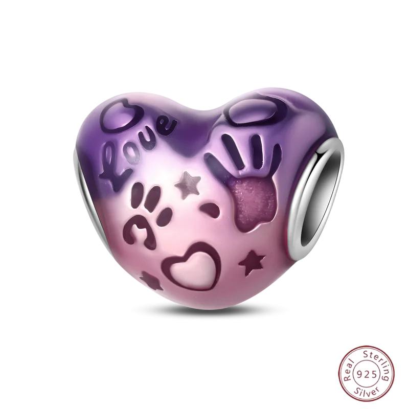 Halloween Charm Copper Poker Card Pendant Beads Black Spade 10-A Royal Flush Red Heart 10-A Charm For Bracelet Woman Jewelry