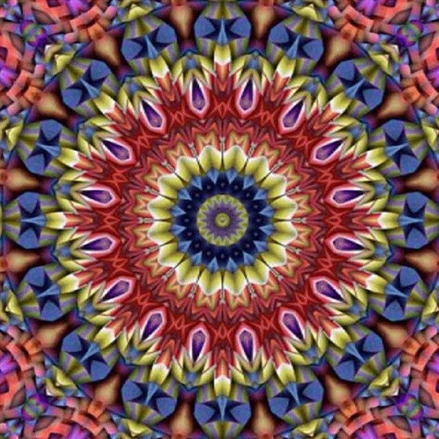 Pătrat complet rotund rășină peisaj pictură cu diamant flori mandala bricolaj diamant broderie imagine strasuri artizanat cadou de artă