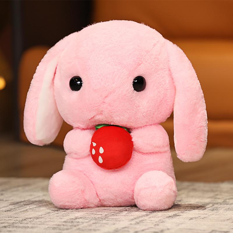 65cm Cute Stuffed Rabbit Plush Toy Soft Toys Cushion Bunny Kid Pillow Doll Birthday Gifts For Children Baby Accompany Sleep Toy