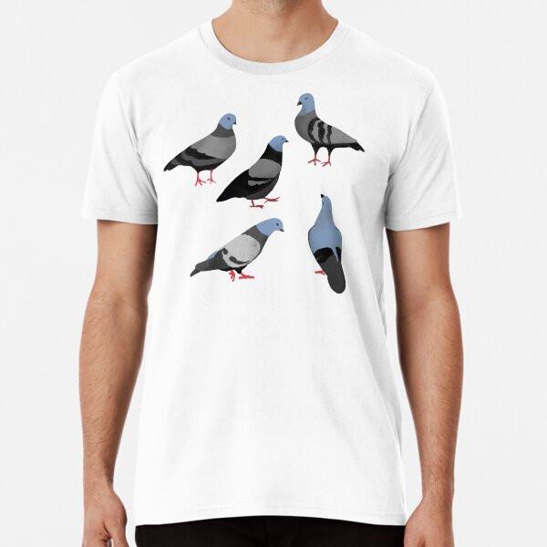 Design 33 - The Pigeons S to 5XL Made in the AU/USA T-Shirt