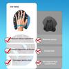 Palas de Natación Talla M Palas de Mano para Entrenamiento de Natación de Adultos Equipamiento de Entrenamiento para Piscina Playa Estanque de Polipropileno - BSC