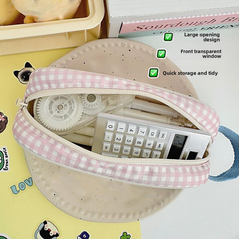 Rabbit Cartoon Stationery Bag Picnic Series Pen Pencil Case Kawaii Pencil Bag  Boys Ang Girls
