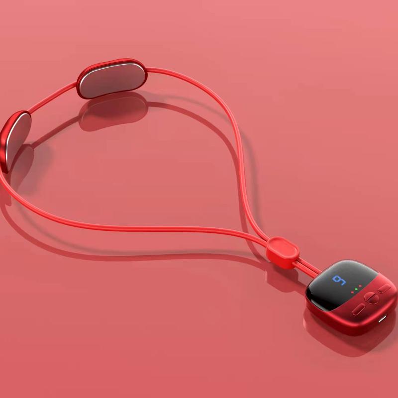 Smart Cervical Massager System - 5 Frequency Modes with Ergonomic Wrap Design for Office & Travel