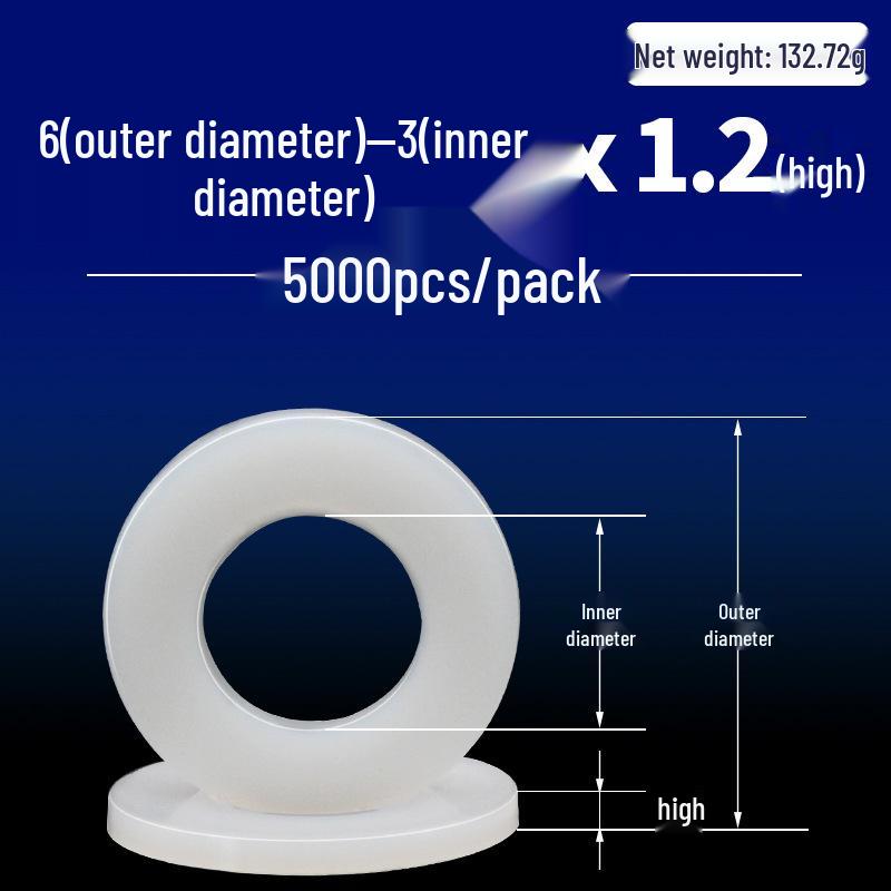 Nylon Insulating Flat Gasket Screw Washers