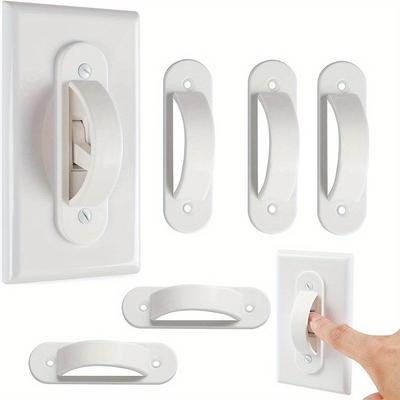 8pcs Light Switch Guard Cover, Clear, Light Switch Guard, Toggle Switch Cover, Light Switch Blocker, Light Switch Lock, Switch Cover Guard