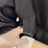 Fake Leather Women's Collar Jacket Q2JK005B