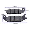 Motorcycle Front Brake Pads Fit For HONDA ANF125 3 T5 6 T6 A CBR125 M9 MA MB CBF125 R4 R5 RW5 RW6 RD RF RWB MSX125 D E CBR150R