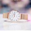 Womens Watch Automatic Quartz Dual Calendar Waterproof Luminous Ultra-Thin Elegant Wristwatch for Women
