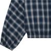 We11done Fw26 College Style Drop Shoulder Loose Fit Coach Plaid Jacket Unisex Jacket WD-JP2-26-027-U-BL