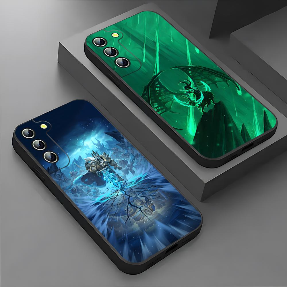 W-World Of W-Warcraft W-Wow Phone Case For Samsung S25 Ultra S24 S22 S23 S20 Fe S21 Plus A54 A34 A16 A53 Back Cover