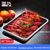 Stainless Steel Deep Square Plate